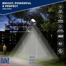 Load image into Gallery viewer, 300W LED Shoebox Area Light - Parking Lot/Street Light