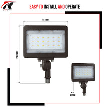 Load image into Gallery viewer, 30W LED Knuckle Mount Flood Light