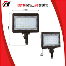 Load image into Gallery viewer, 50W - LED Garden Yard Knuckle Mount Flood Light
