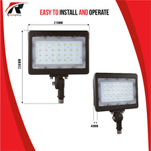 Load image into Gallery viewer, 50W - LED Garden Yard Knuckle Mount Flood Light