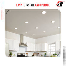 Load image into Gallery viewer, LED flat panel light with j-box