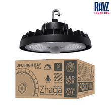 Load image into Gallery viewer, 240W LED UFO High Bay Light Fixture