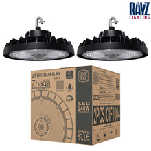 Load image into Gallery viewer, 240W LED UFO High Bay Light Fixture
