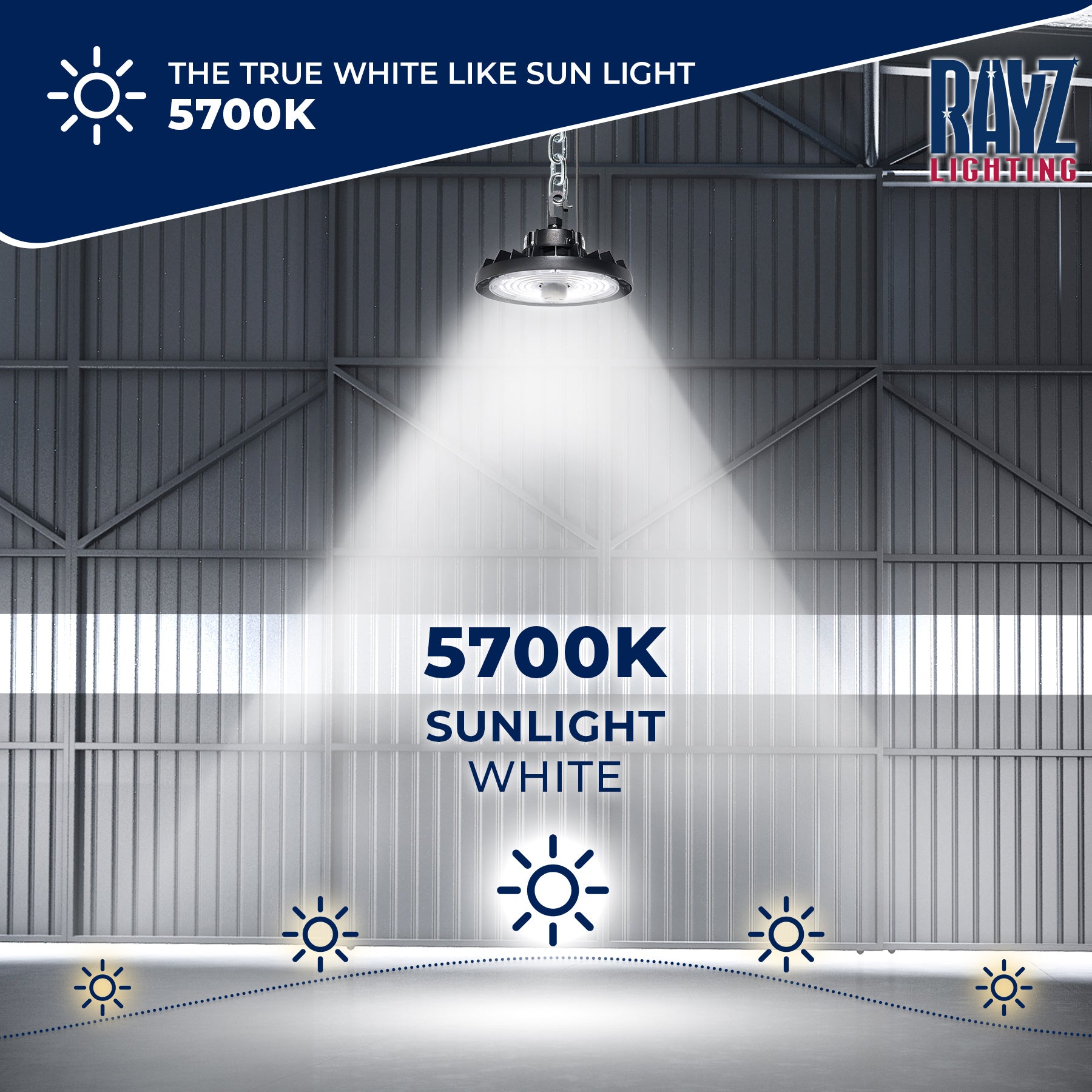 150W LED UFO High Bay Light Fixture